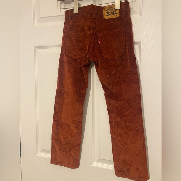 Red corduroy levis - Picture 2 of 3